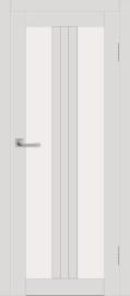 Межкомнатная дверь с экошпоном ДП DIM I-6 Smoky Matt Сатинато Белый