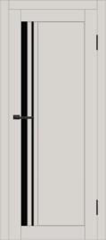 Межкомнатная дверь с экошпоном ДП DIM I-19.1 Silk Matt Lacobel Black