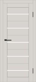 Межкомнатная дверь с экошпоном ДП DIM I-1 Silk Matt Сатинато Белый