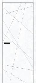 Межкомнатная дверь с экошпоном Граффити-5.Д Snow Art