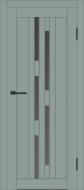 Межкомнатная дверь с экошпоном ДП DIM I-4 Gloomy sky Matt Сатинато Графит
