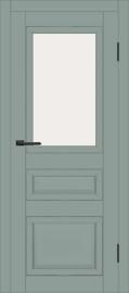Межкомнатная дверь с экошпоном ДП DIM I-23 Gloomy sky Matt GM Сатинато Белый