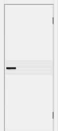 Межкомнатная дверь с покрытием винил Граффити-23.Д White Pro