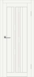 Межкомнатная дверь с экошпоном ДП DIM I-4 Crystal Matt Сатинато Белый