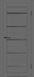 Межкомнатная дверь с экошпоном ДП DIM I-1 Graphite Matt Сатинато Графит