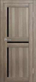 Межкомнатная дверь с экошпоном ДП DIM I-5.1 Taupe Wood Lacobel Black