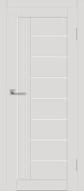 Межкомнатная дверь с экошпоном ДП DIM I-17 Smoky Matt Сатинато Белый