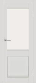 Межкомнатная дверь с экошпоном ДП DIM I-11 Smoky Matt Сатинато Белый