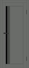 Межкомнатная дверь с экошпоном ДП DIM I-19.1 Graphite Matt Lacobel Black