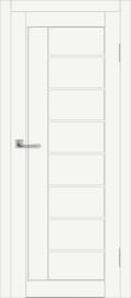 Межкомнатная дверь с экошпоном ДП DIM I-17 Crystal Matt Сатинато Белый
