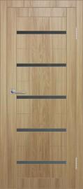 Межкомнатная дверь с экошпоном ДП DIM I-1 Sandy Wood Сатинато Графит