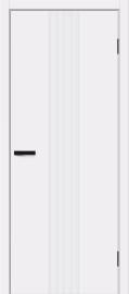 Межкомнатная дверь с покрытием винил Граффити-21 White Pro