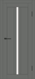 Межкомнатная дверь с экошпоном ДП DIM I-9 Graphite Matt Сатинато Белый