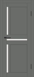 Межкомнатная дверь с экошпоном ДП DIM I-5.1 Graphite Matt Сатинато Белый