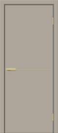 Межкомнатная дверь ПЭТ Браво-0.21.П (SG:P3) Clay Silk / Sgold