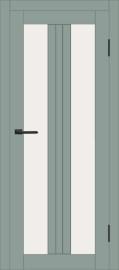 Межкомнатная дверь с экошпоном ДП DIM I-6 Gloomy sky Matt Сатинато Белый
