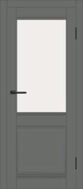 Межкомнатная дверь с экошпоном ДП DIM I-11 Graphite Matt Сатинато Белый