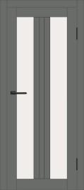 Межкомнатная дверь с экошпоном ДП DIM I-6 Graphite Matt Сатинато Белый