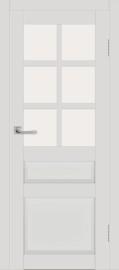 Межкомнатная дверь с экошпоном ДП DIM I-12 Smoky Matt Сатинато Белый