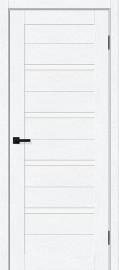 Межкомнатная дверь ПЭТ Браво-28/2 White Silkwood / Magic Fog