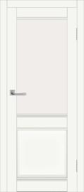Межкомнатная дверь с экошпоном ДП DIM I-11 Crystal Matt Сатинато Белый
