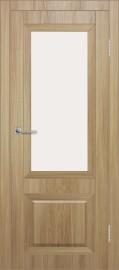 Межкомнатная дверь с экошпоном ДП DIM I-21 Sandy Wood Сатинато Белый