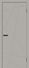 Межкомнатная крашеная дверь Граффити-5 Greyny