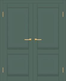 Двойная межкомнатная дверь с экошпоном ДП DIM I-10 Seagrass Matt