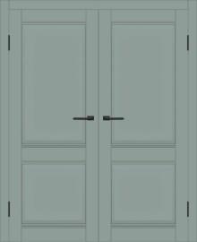 Двойная межкомнатная дверь с экошпоном ДП DIM I-10 Gloomy sky Matt