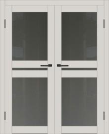 Двойная межкомнатная дверь с экошпоном ДП DIM I-7 Silk Matt Сатинато Графит
