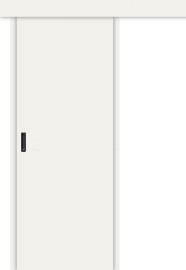 Межкомнатная дверь-купе Браво-0к Whitey