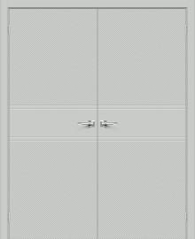 Двойная межкомнатная крашеная дверь Граффити-27 Grace