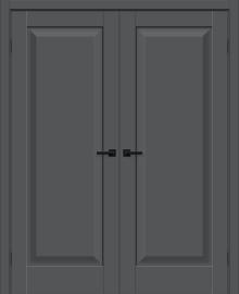 Двойная межкомнатная дверь ПЭТ Прима-20 Stormy Silk