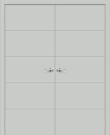 Двойная межкомнатная крашеная дверь Граффити-2 Grace