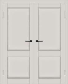 Двойная межкомнатная дверь с экошпоном ДП DIM I-10 Silk Matt