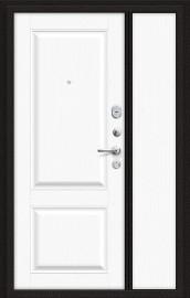 Входная дверь Optim X-2 7 см Антик Медный/Белый клён