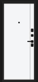 Металлическая дверь Джентл/SBlack Black Shell/White Silk