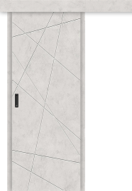 Межкомнатная дверь-купе Граффити-5.Дк Look Art