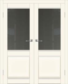 Двойная межкомнатная дверь с экошпоном ДП DIM I-11 Angel Matt Сатинато Графит