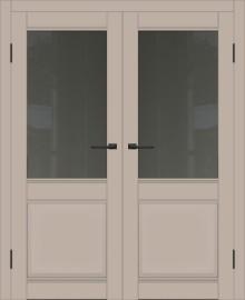 Двойная межкомнатная дверь с экошпоном ДП DIM I-11 Dune Matt Сатинато Графит