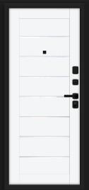 Металлическая дверь Прайм/SBlack Black Shell/White Silk