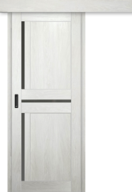 Межкомнатная дверь-купе ДП DIM I-5.1к Blond Wood / Сатинато Графит