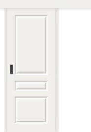 Межкомнатная дверь-купе Скинни-14к Whitey