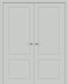 Двойная межкомнатная крашеная дверь Граффити-12 Grace
