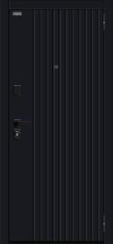 Металлическая дверь Джентл/SBlack Black Shell/White Silk