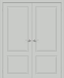 Двойная межкомнатная крашеная дверь Граффити-42 Grace