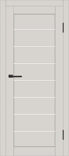 Межкомнатная дверь с экошпоном ДП DIM I-3 Silk Matt Сатинато Белый
