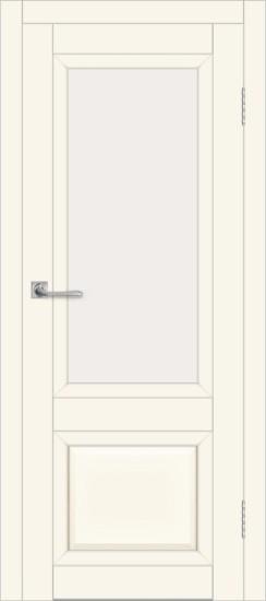 Межкомнатная дверь с экошпоном ДП DIM I-21 Angel Matt Сатинато Белый