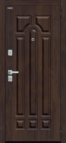 Металлическая дверь Форт/BChrome Almon/Nordic Oak