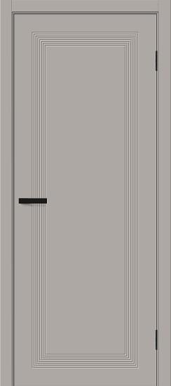 Межкомнатная дверь с покрытием винил Граффити-20 Grey Pro